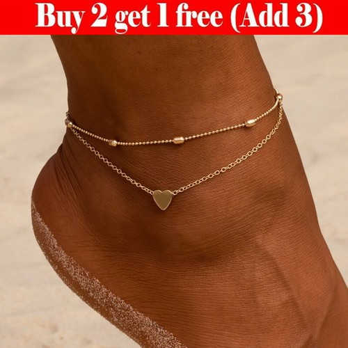 Women Ladies Adjustable Ankle Bracelet 