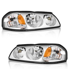 For 2000-2005 Chevy Impala 00-05 Chrome Headlamp Headlights Assembly Leftright For 2000-2005 Chevy Impala 00-05 Chrome Headlamp Headlights Assembly Leftright