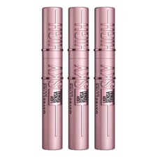 Maybelline New York Lash Sensational Sky High Mascara Very Black Pack of 3