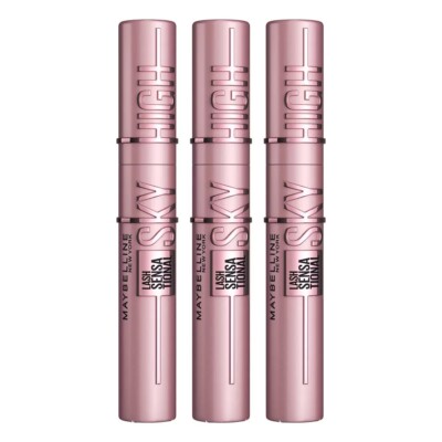 Maybelline New York Lash Sensational Sky High Mascara Very Black 3er Pack