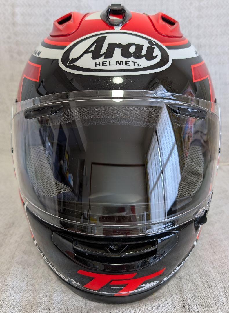 Arai Corsair-X RX-7X IOM-TT16 Full Face Helmet | M-Size Arai Corsair-X RX-7X IOM-TT16 Full Face Helmet | M-Size