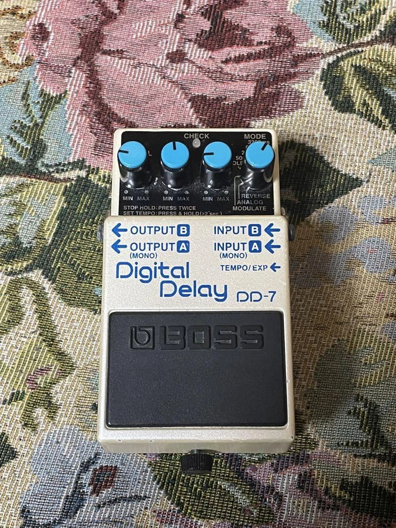 Used] Boss DD-7 Digital Delay Guitar Effect Pedal F/S DHL/FedEx | eBay