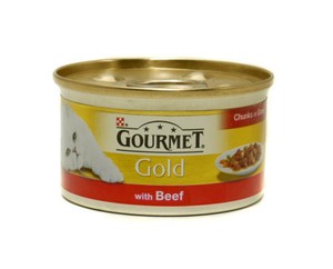 cat food in tins