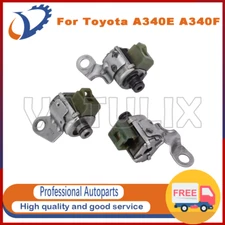 3X Transmission Solenoid Shift Lock Up Kit TCC For Toyota A340E A340F