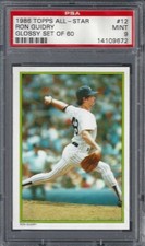 1986 Topps Glossy All Star #12 Ron Guidry New York Yankees PSA 9 Mint 14109672