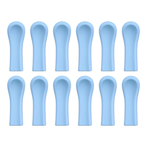 12 Pcs Ear Spoon Tips Ear Cleaner Replacement Cleaner Silicone Ear Spoon Tips - Picture 8 of 12