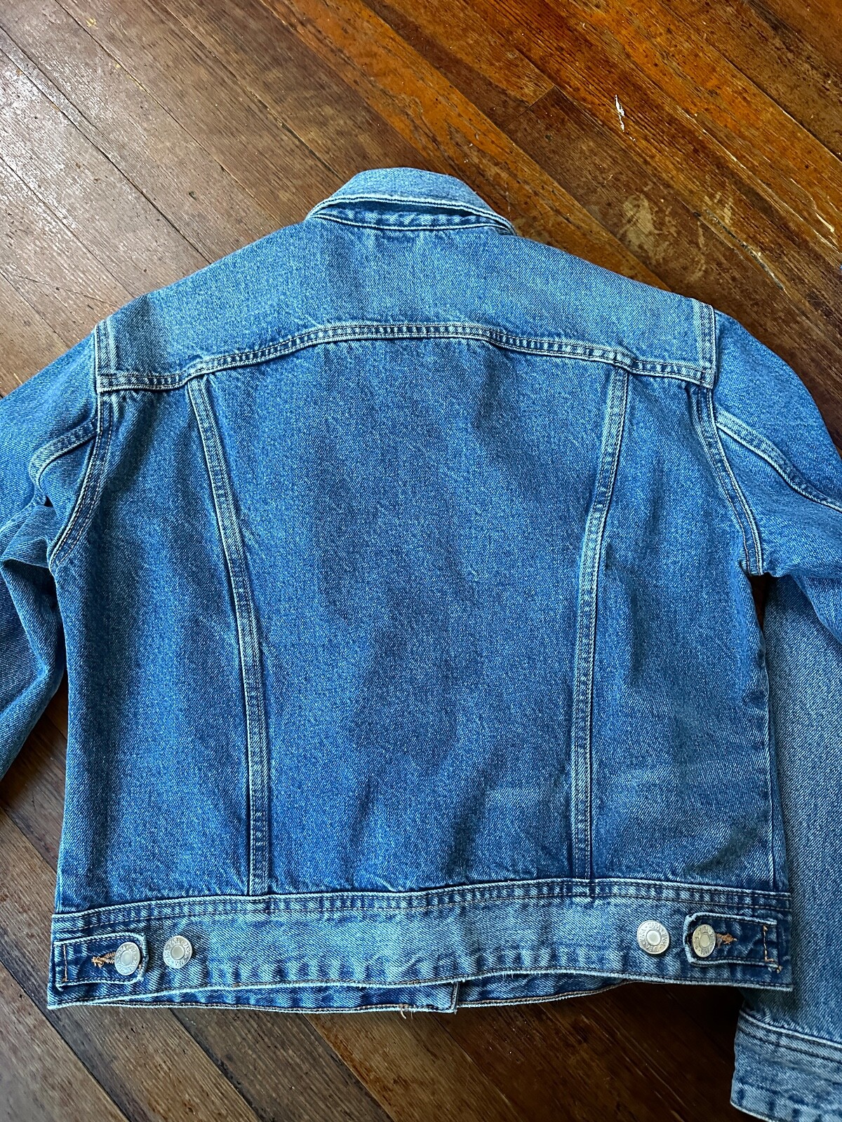 Zara basic denim jacket | size M - image 5