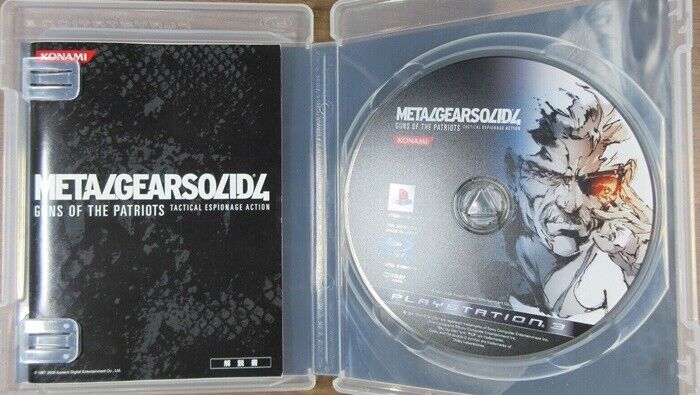 PS3 Lot 6 Metal Gear Solid 4 5 Ground Zeroes Rising HD Peace Walker From  Japan