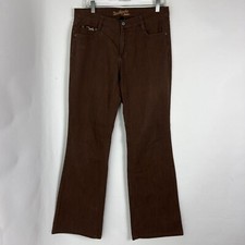 Southpole Jeans Women's Size 11 Bootcut Mid Rise Brown Lightweight Denim Stretch
