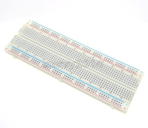 New MB-102 Solderless Breadboard Protoboard 830 Tie Points 2 buses Test Circuit - Bild 15 von 22