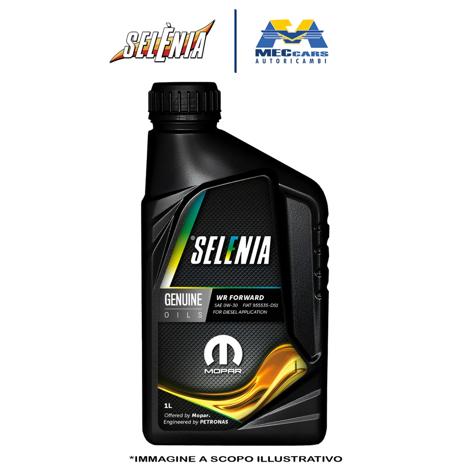 Selenia Wr Forward 0W30 Huile Moteur Acea C2 Euro 6 Fiat 955535-Ds1 C2 6 Litres - Photo 3/4