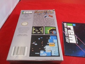 Image Fight (Nintendo NES, 1990) COMPLETE w/ Box manual game poster WORKS!