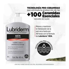 2 X Body Cream Lubriderm For Men 400 ml Each