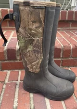 Lacrosse Men’s Hunting Alpha Mudlite Snake Boot 18” Sz 8 Realtree APG 3.5 MM