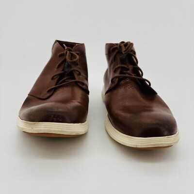 Mens 13 M Cole Haan Grand Tour Brown Classic Leather Chukka  display picture 3