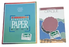 Hammermill paper sample swatches brochure and A Guide to Paper Basics 1990's