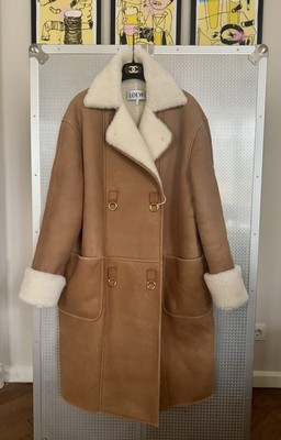 LOEWE Shearling Lammfell Mantel, Gr. 40(frz.), neu mit Etikett