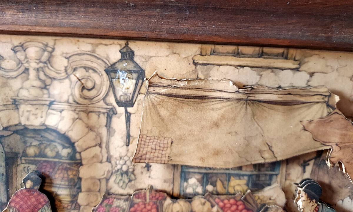 Anton Pieck 3D Shadow Box Diorama Picture 