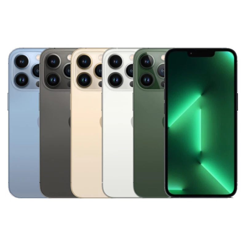 Apple iPhone 13 Pro Max - 256GB - All Colors - Factory Unlocked - Excellent