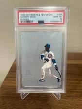 SAMMY SOSA 1999 SYBOX MOLTEN METAL PSA 10 RARE GRADE