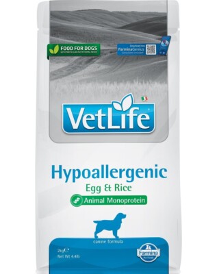 FARMINA Vet Life Hypoallergenic Egg & Rice Hund 2 kg