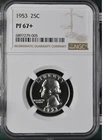 1953 Washington Proof Quarter PF67+, PR67+