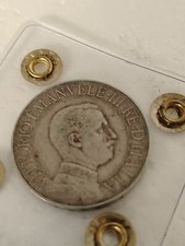 2 lire 1911 quadriga veloce, Con Perizia 
