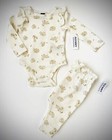 New Baby Girl Clothes 6 9 12 Months Pants Set Bodysuit Fox Outfit