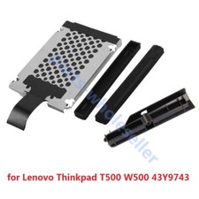 Hard Disk Drive HDD Caddy Cover Rubber Rails for IBM Thinkpad T500 W500 43Y9743
