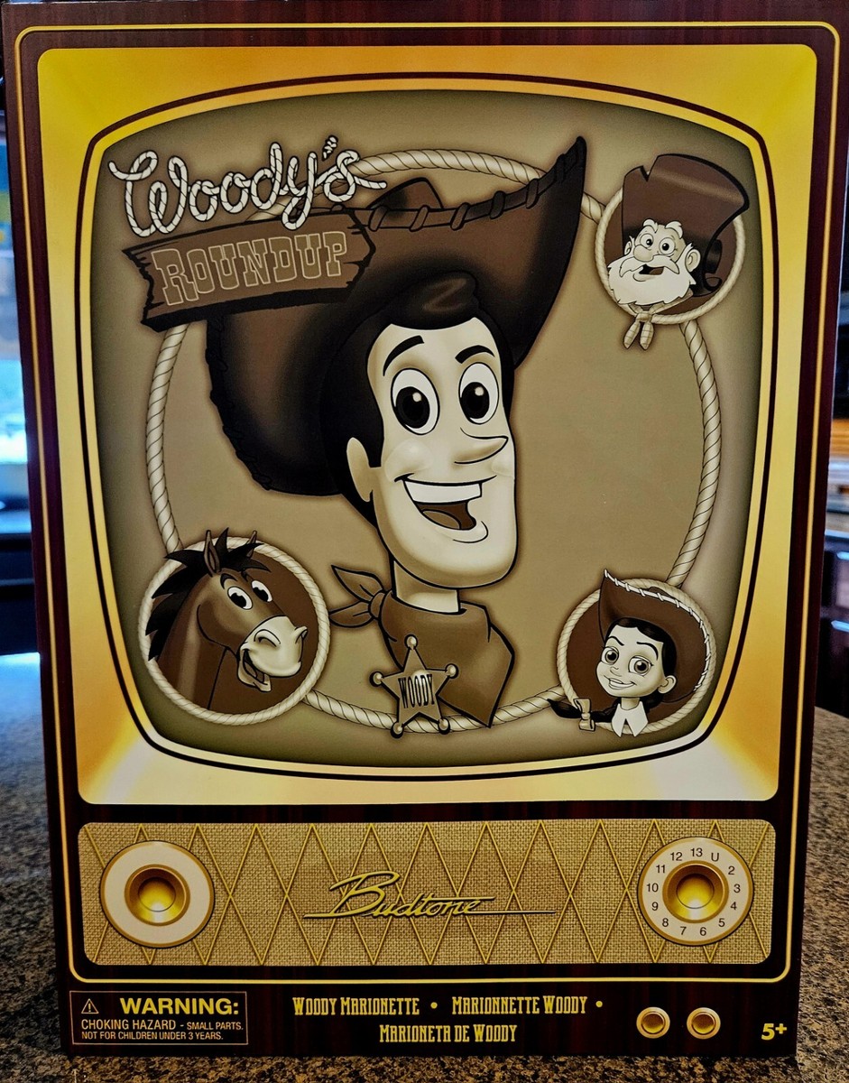 Disney Toy Story: WOODY - Woody's Roundup - Marionette New | eBay