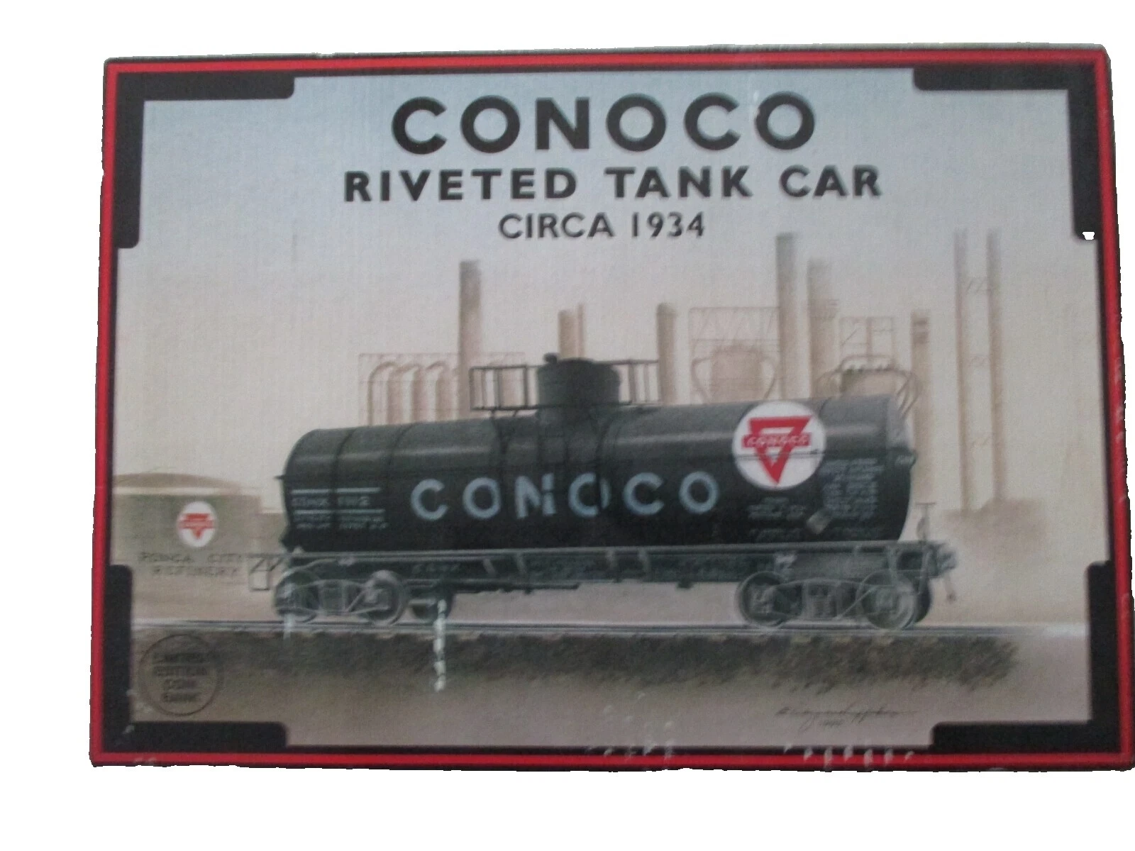 Black Original Collectible Gas & Oil Advertising