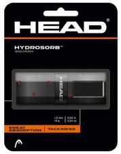 Head Hydrosorb Squash Grip schwarz/rot Einzelgriff