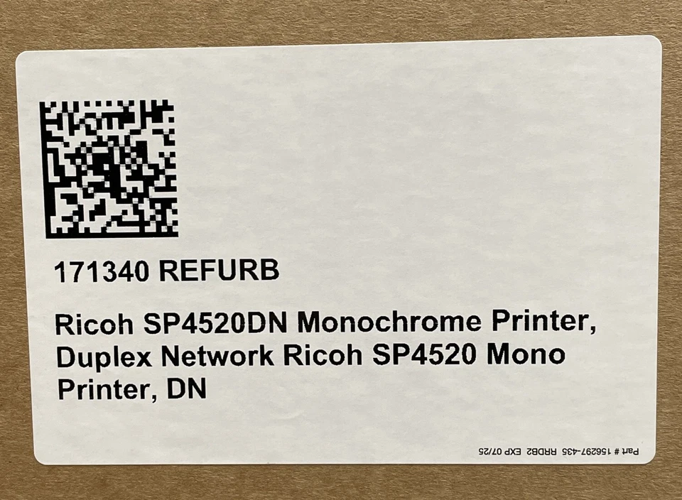 Ricoh SAVIN SP 4520dn Black and White Laser Printer 42PPM Very Low Page Count - Image 3 of 4