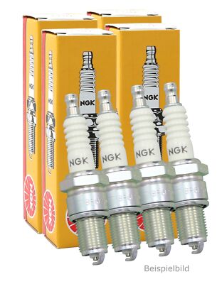 4x LPG1 NGK Zündkerze Order-Nr. 1496 VW CADDY III Kombi 
