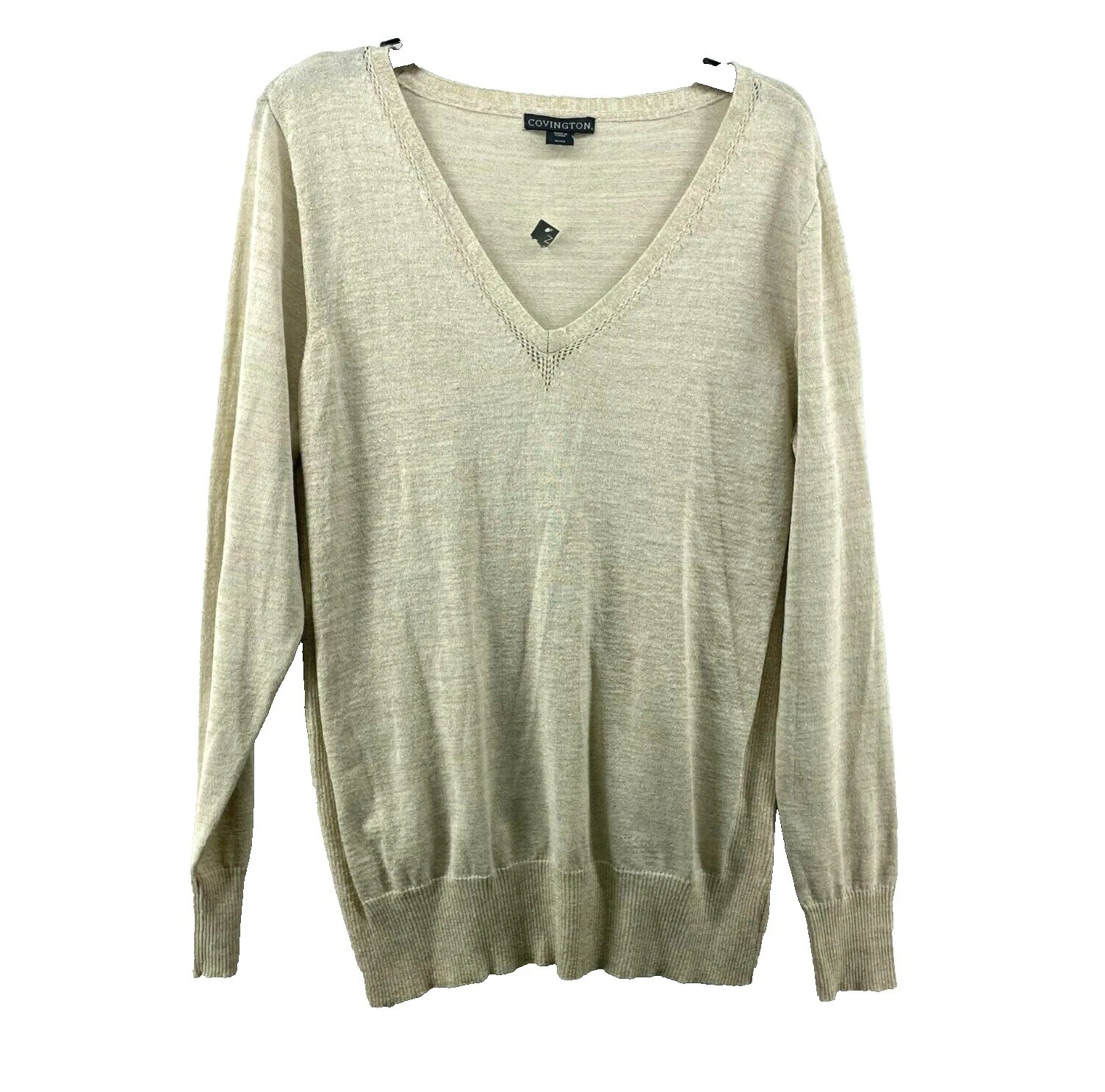 Nylon V-Neck Sweaters for Women