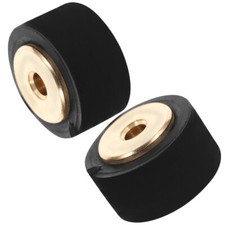 2 Pcs Double Sided Tape Roller Pinch Groove Pulley Cassette Machine Repair