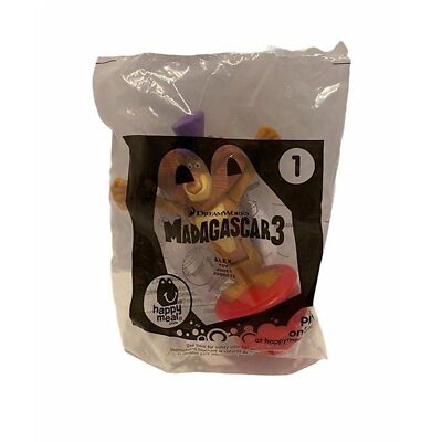 McDonald s Happy Meal Toy 2012 DreamWorks Madagascar 3 Alex #1