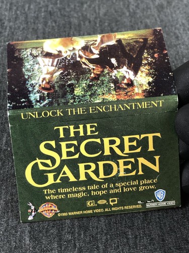 The Secret Garden - 1993 - Seedsticks - Movie Promo - Matchbook Style - Vintage - Picture 6 of 6