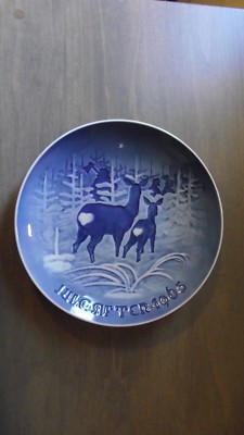 c1965 B&G Bing & Grondahl Christmas Porcelain hanging decorative
