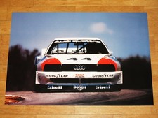 AUDI 200 QUATTRO TRANS AM POSTER - HAYWOOD WALTER R&Ouml;HRL ORIGNAL SPORT QUATTRO