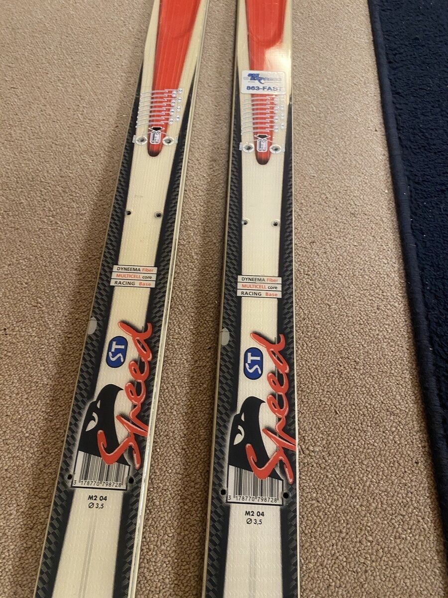 Vintage Dynastar Speed 168cm Racing Skis, Hot Pink Base Vintage Dynastar Speed 168cm Racing Skis, Hot Pink Base