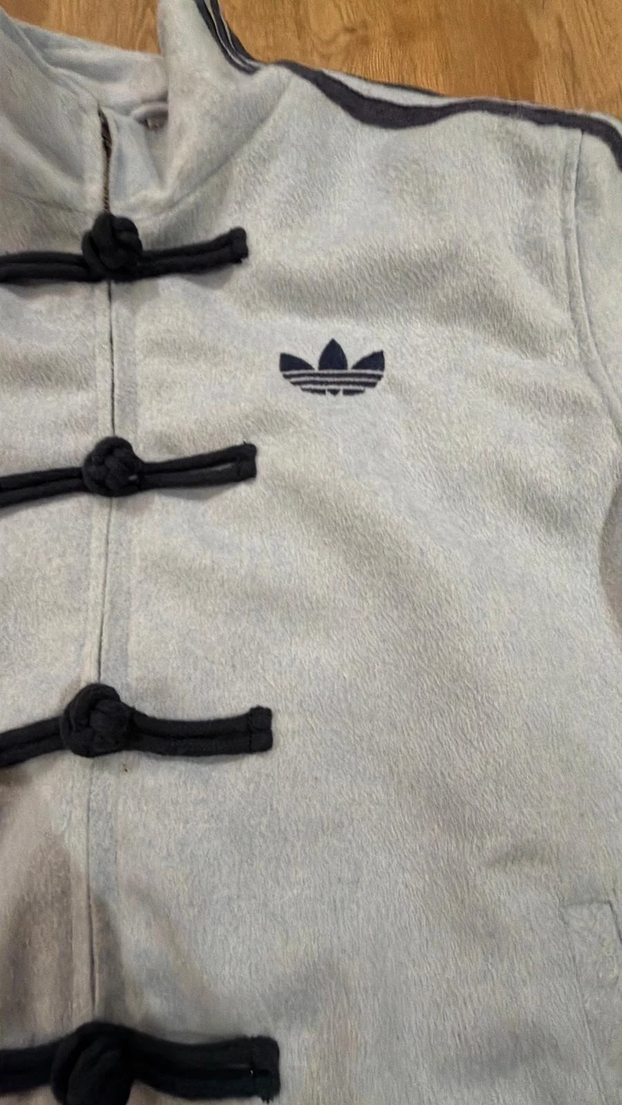Adidas Original Light Blue Chinese New Year Tang Jacket | Size S - 2XL | New - product detail image 2