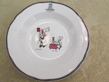 Andersen Restaurants Pea Soup 9 " Soup Bowl Hap-Pea and Pea-Wee Jackson China