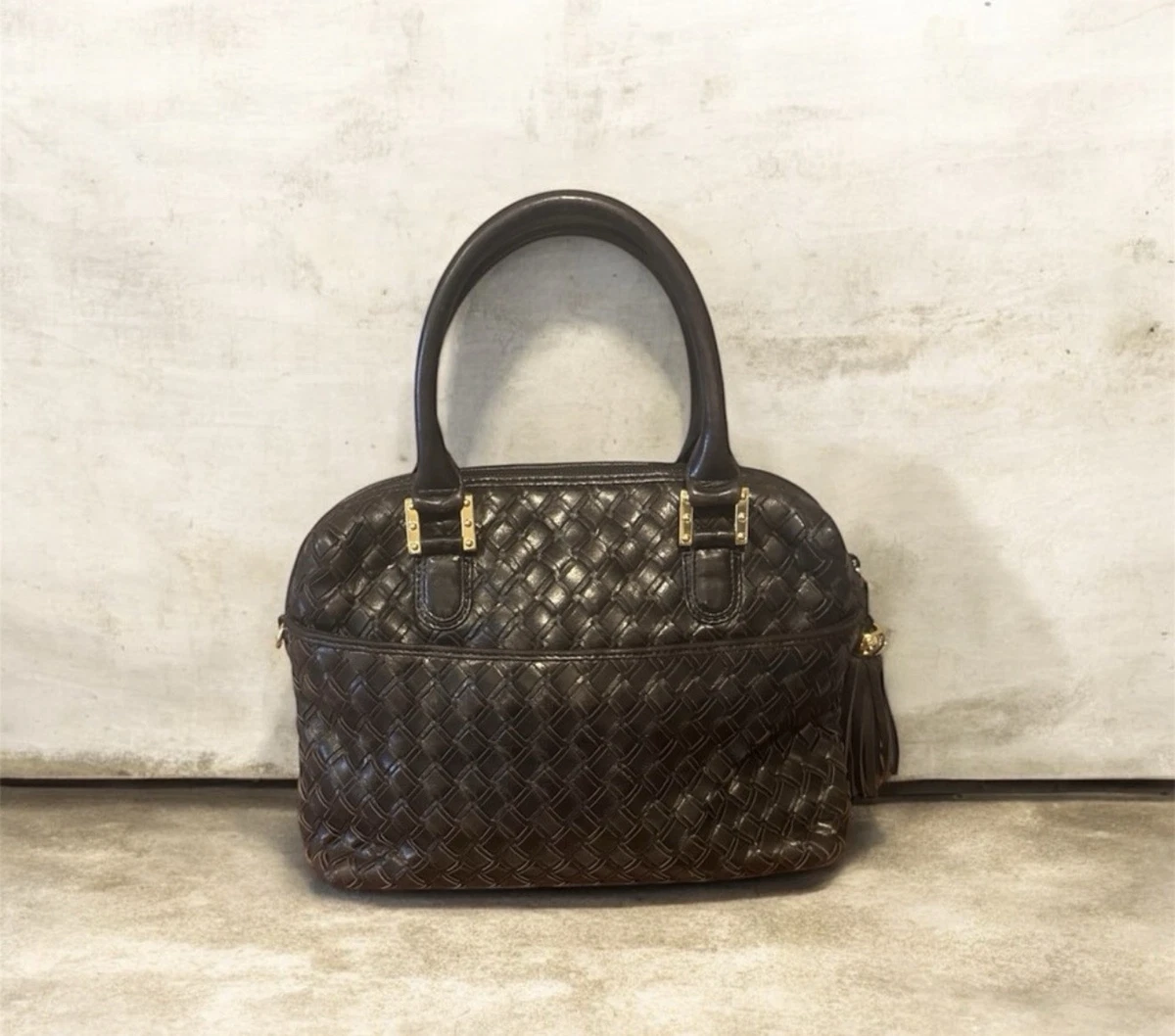 Bally Leather Exterior Satchel/Top Handle Bag Handbags & Bags for