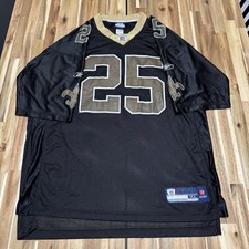 Reggie Bush Jersey Mens XL Reebok Black St Orleans Saints NFL Football Y2K