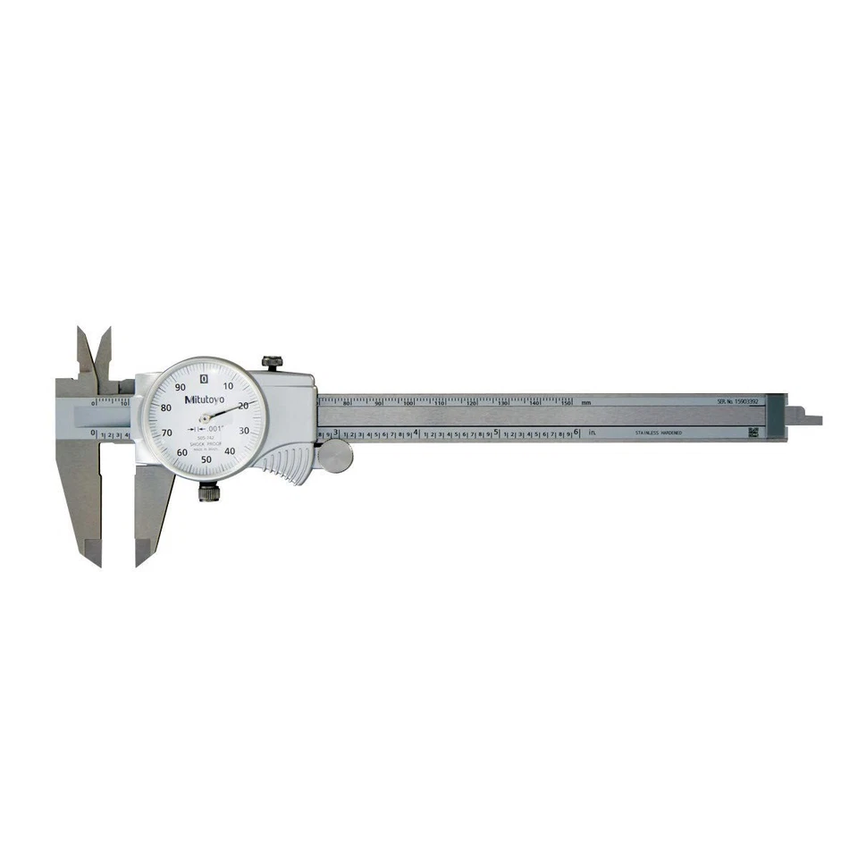 Dial Caliper with Shock Protection, 0-6" Range - Image 2 of 3