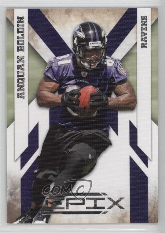 2010 Panini Epix Silver 79/250 Anquan Boldin #7 2f4