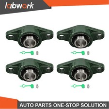 Labwork UCFL205-16 Pillow Block Bearing 1" Bore 4Pack Self-Aligning Solid Base