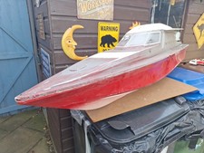 VERY LARGE FIBERGLASS MOTOR CRUISER MODEL BOAT PROJECT