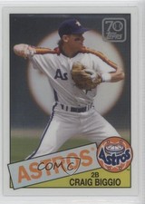 2021 Topps Chrome 70 Years of Baseball Series 2 Craig Biggio #70YTC-35 HOF 0kb5